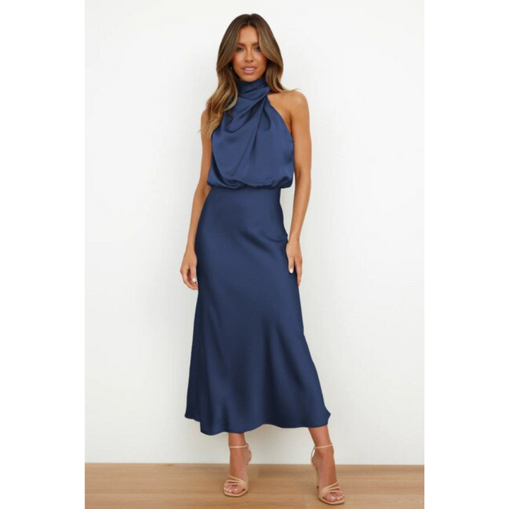 Amara | Stijlvolle Dames Midi Halterjurk