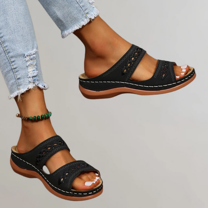 Beatrix | Ontspannen Dames Comfortabel Orthopedische Sandalen