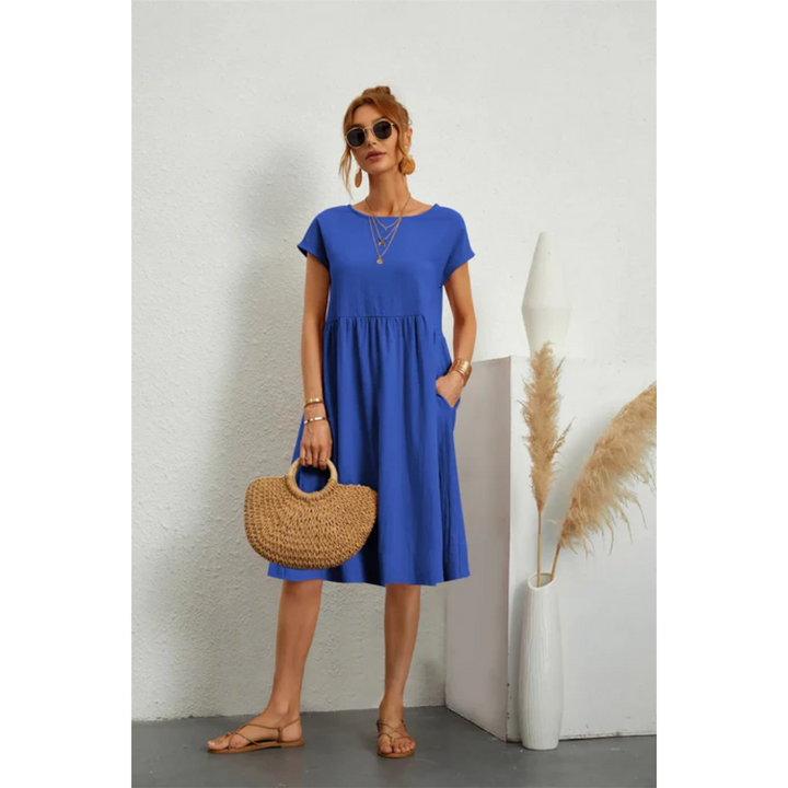 Bella | Verfijnde Dames Midi Jurk