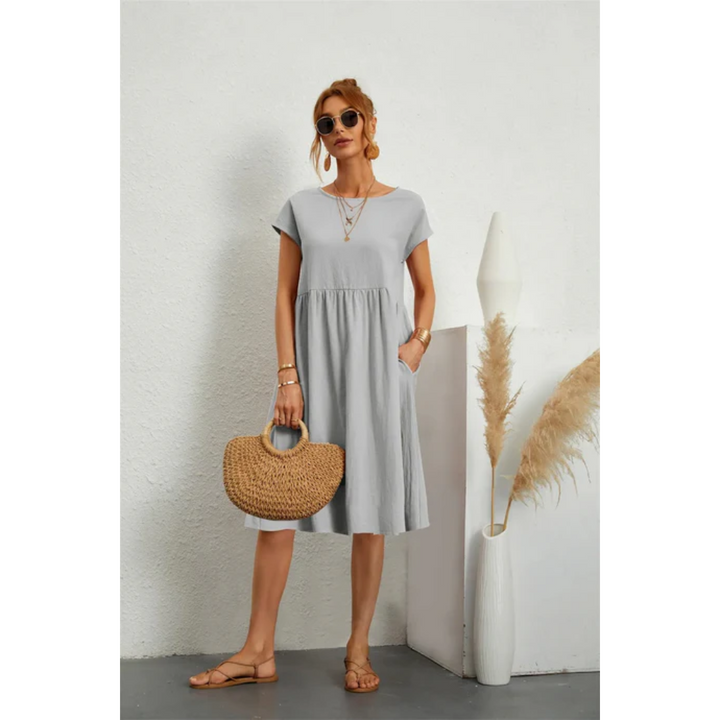 Bella | Verfijnde Dames Midi Jurk