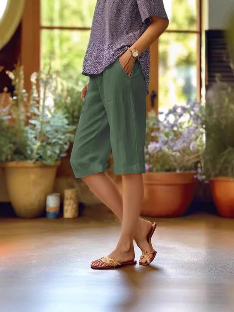 Clarissa | Luchtige Dames Zomer Korte Broek