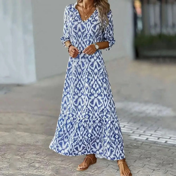 Elodie | Elegante Dames Maxi Luchtige Zomerjurk