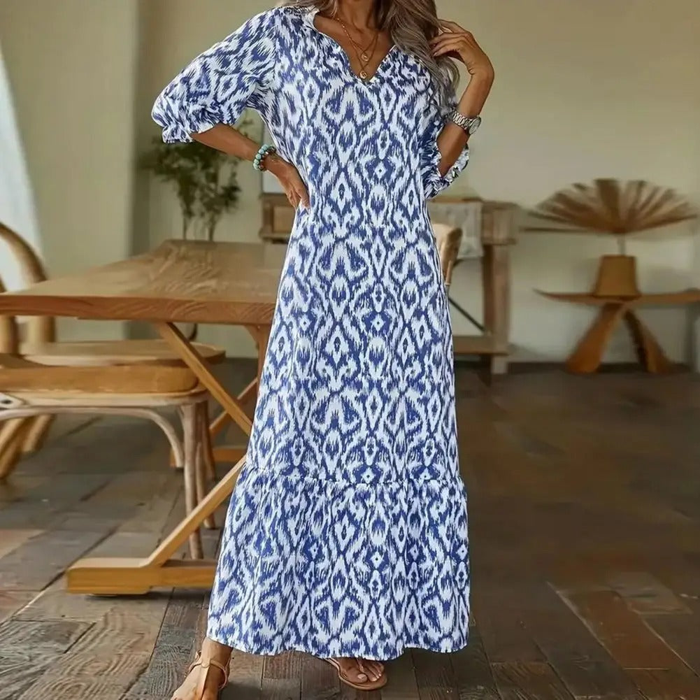 Elodie | Elegante Dames Maxi Luchtige Zomerjurk