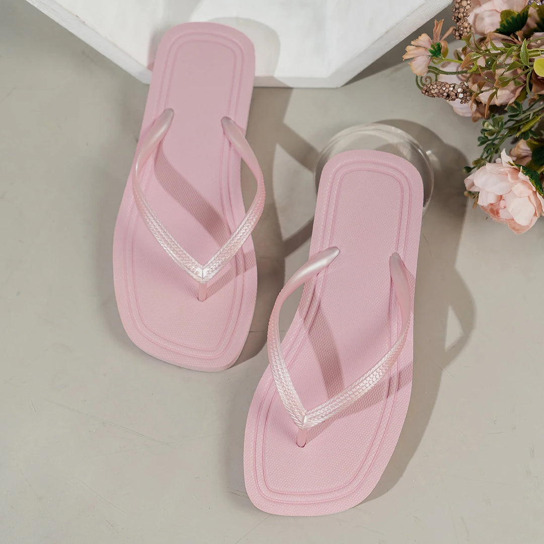 Femke | Dames Slippers Platte Open Casual Strand Zomer Slip-On