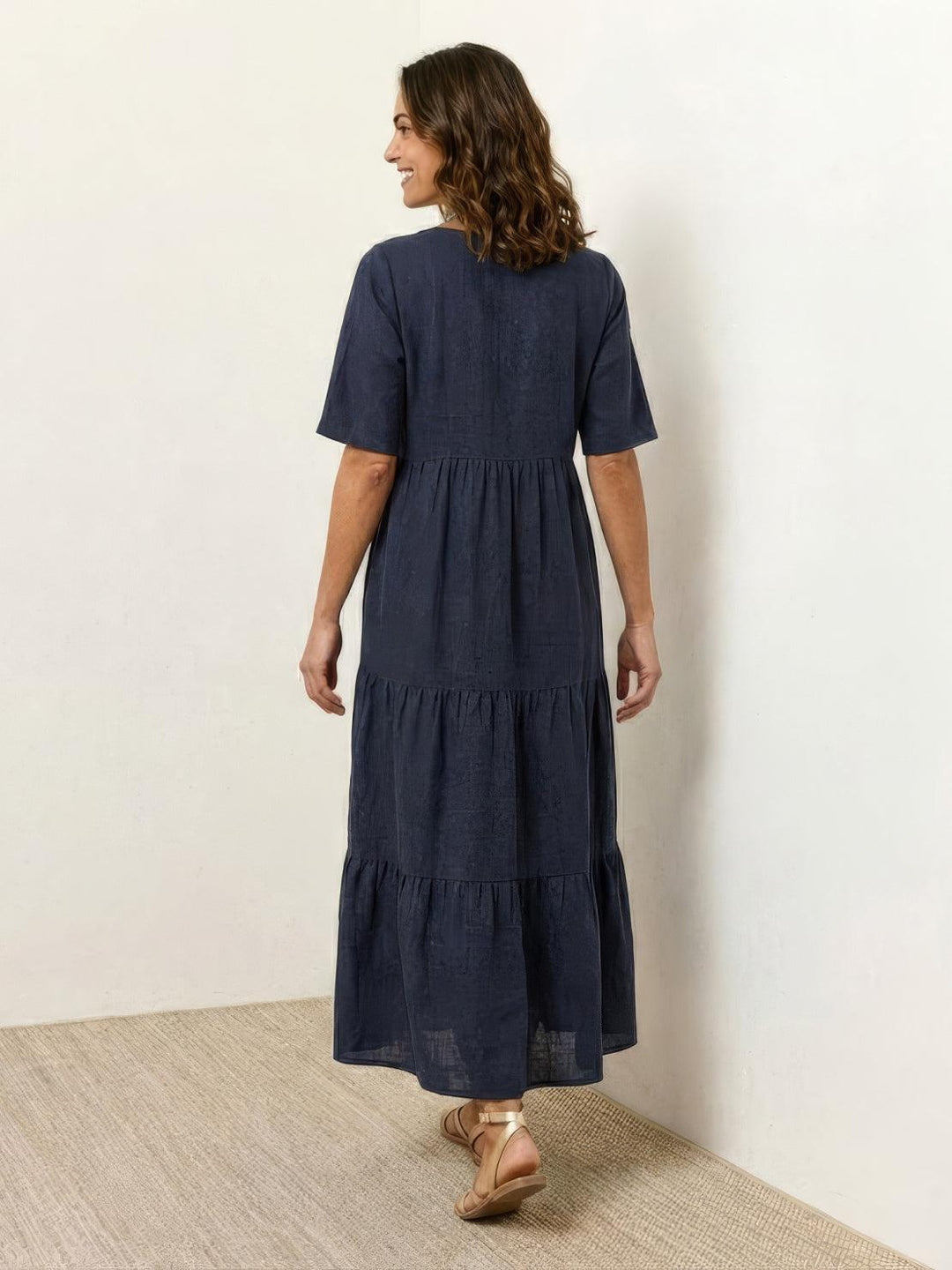 Fenna | Dames Maxi Jurk Boho Zomer Loose Fit Casual
