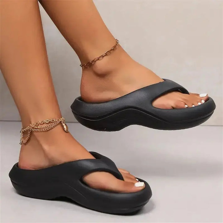 Fien | Dames Zomer Lichtgewicht Teenslipper Gedempte Zool