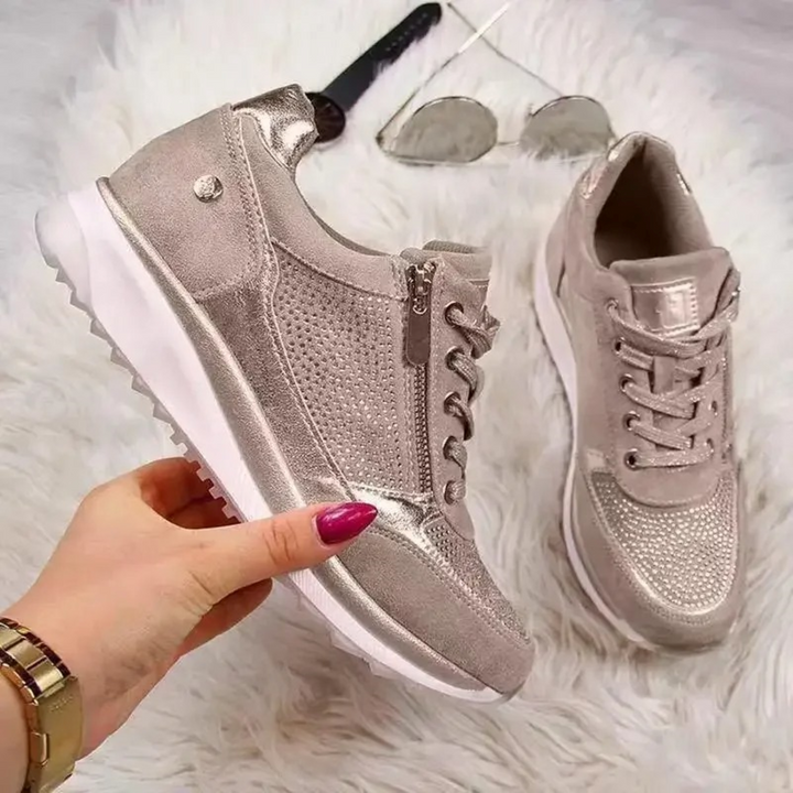 Fien | Dames Sneakers Waterbestendig Casual Lage Lichtgewicht Antislip