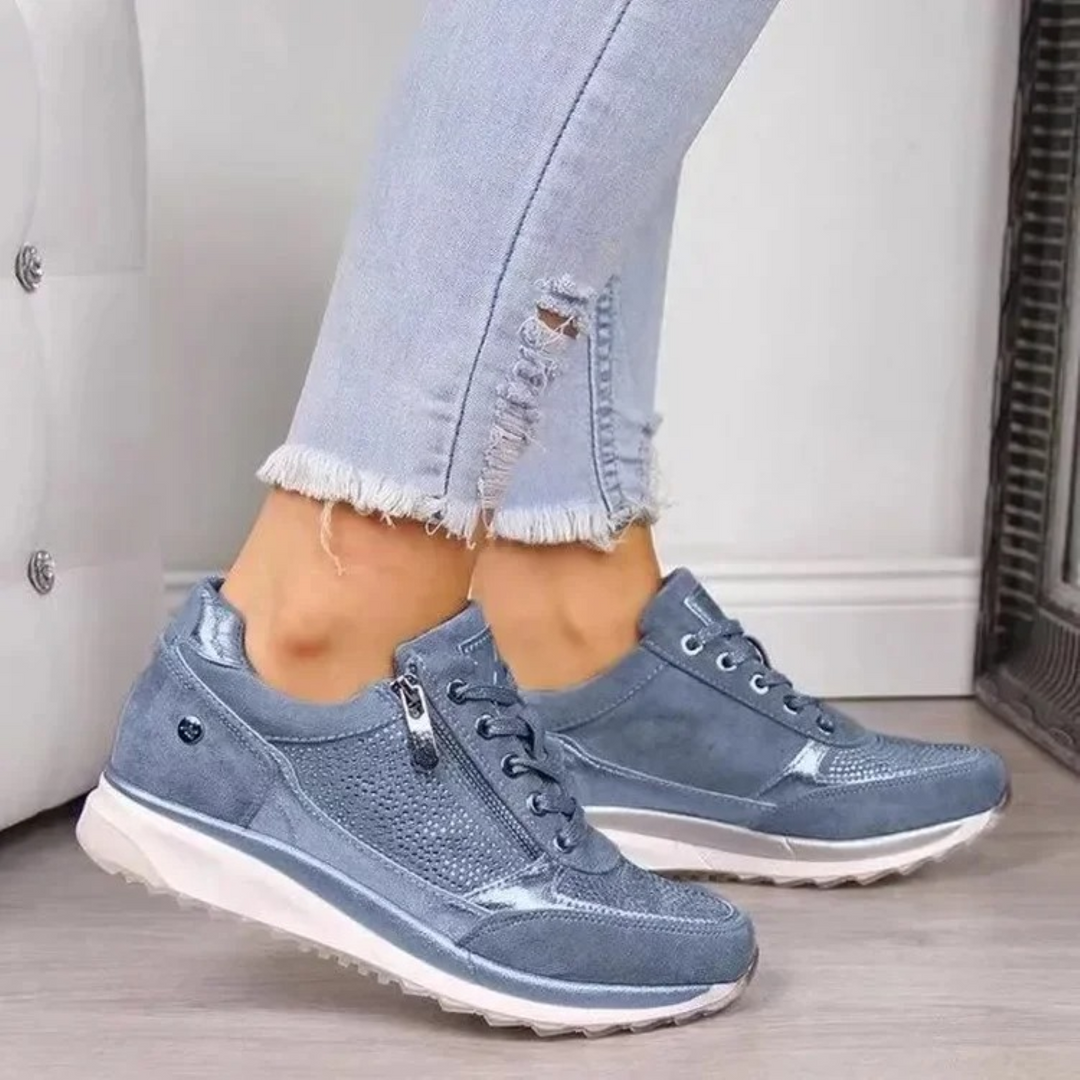 Fien | Dames Sneakers Waterbestendig Casual Lage Lichtgewicht Antislip