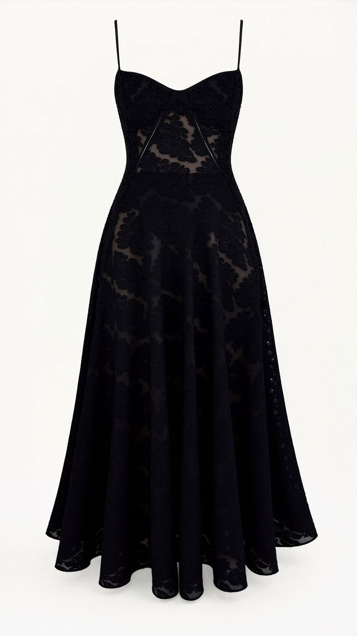 Hilaria | Elegante Dames Slip Maxi Jurk voor Bruiloftsgasten