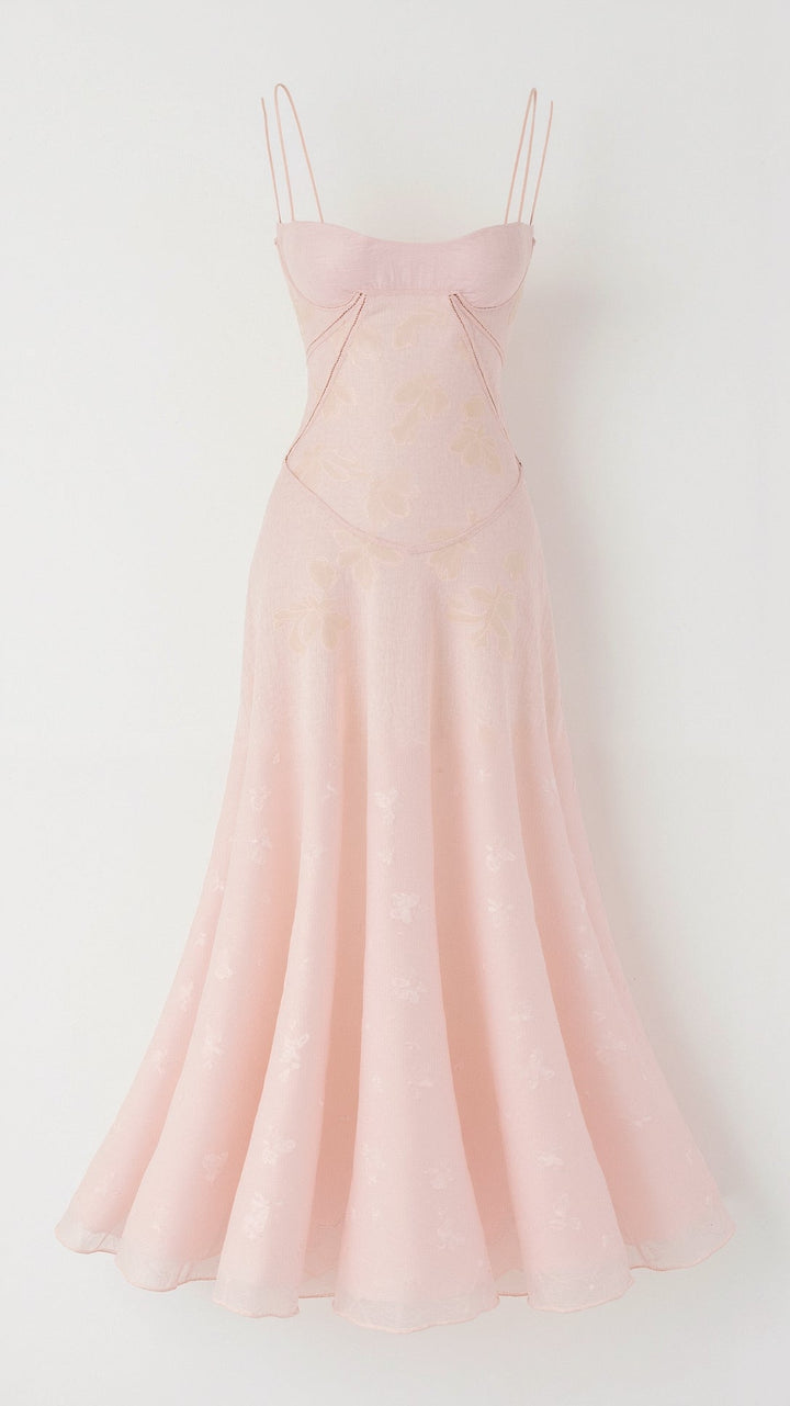 Hilaria | Elegante Dames Slip Maxi Jurk voor Bruiloftsgasten