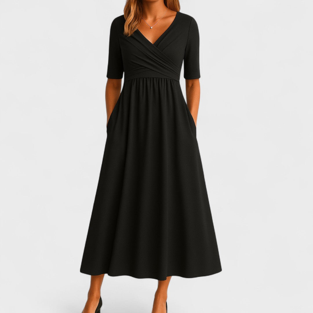 Ida | Elegante Dames Midi Jurk