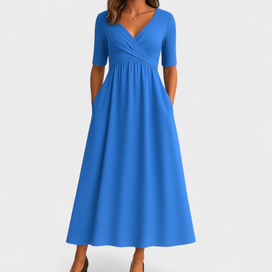 Ida | Elegante Dames Midi Jurk