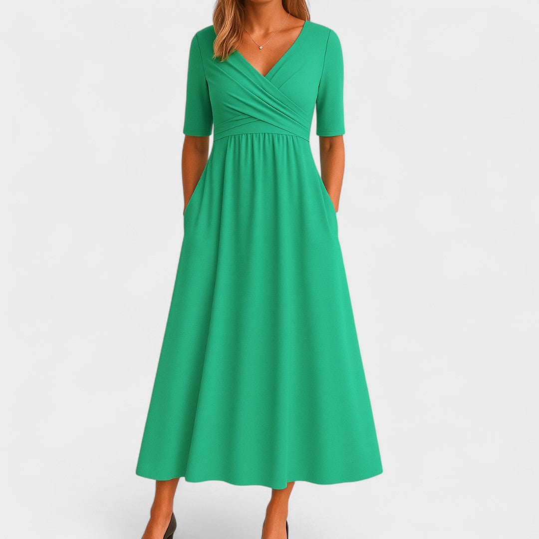 Ida | Elegante Dames Midi Jurk