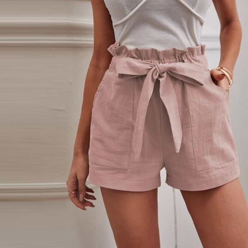 Ineke | Relaxte Dames Effen Kleur Korte Broek