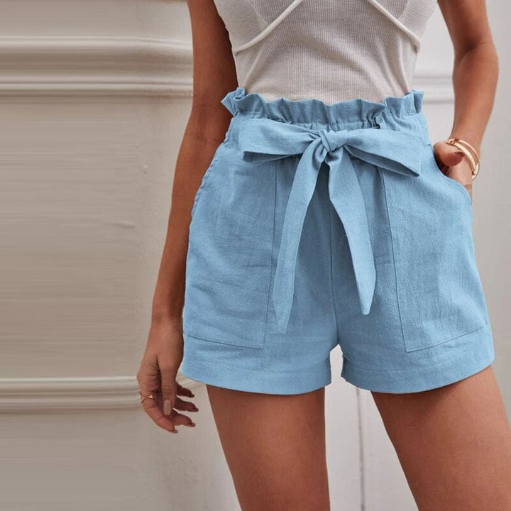 Ineke | Relaxte Dames Effen Kleur Korte Broek