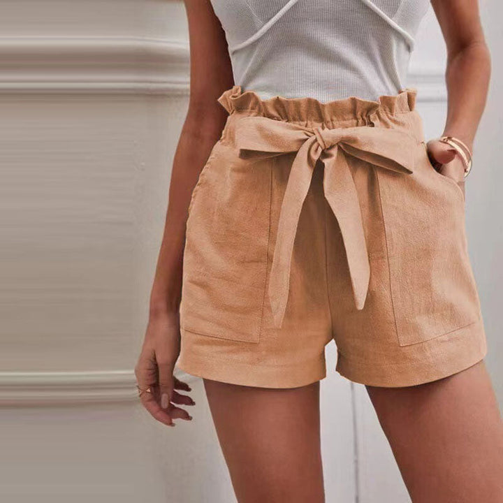 Ineke | Relaxte Dames Effen Kleur Korte Broek