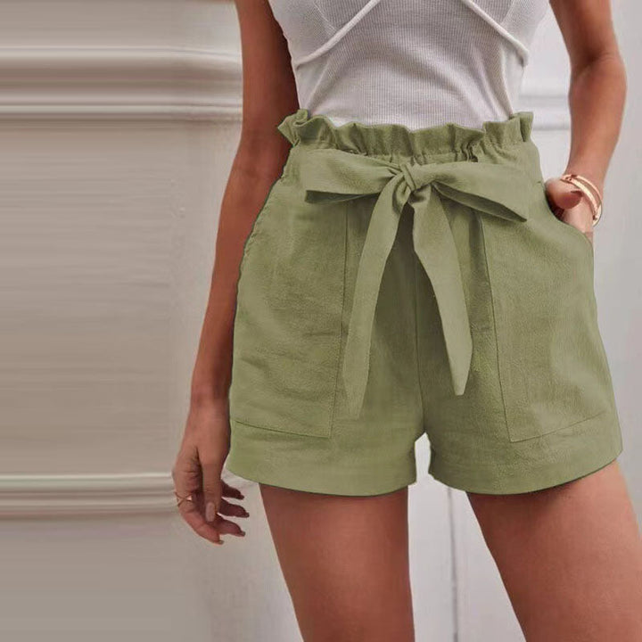 Ineke | Relaxte Dames Effen Kleur Korte Broek