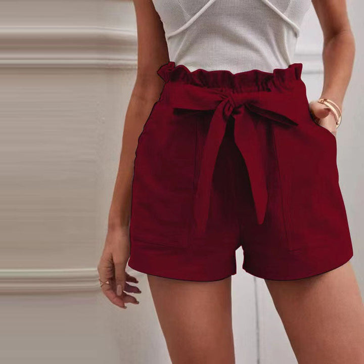 Ineke | Relaxte Dames Effen Kleur Korte Broek