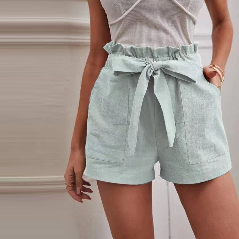 Ineke | Relaxte Dames Effen Kleur Korte Broek