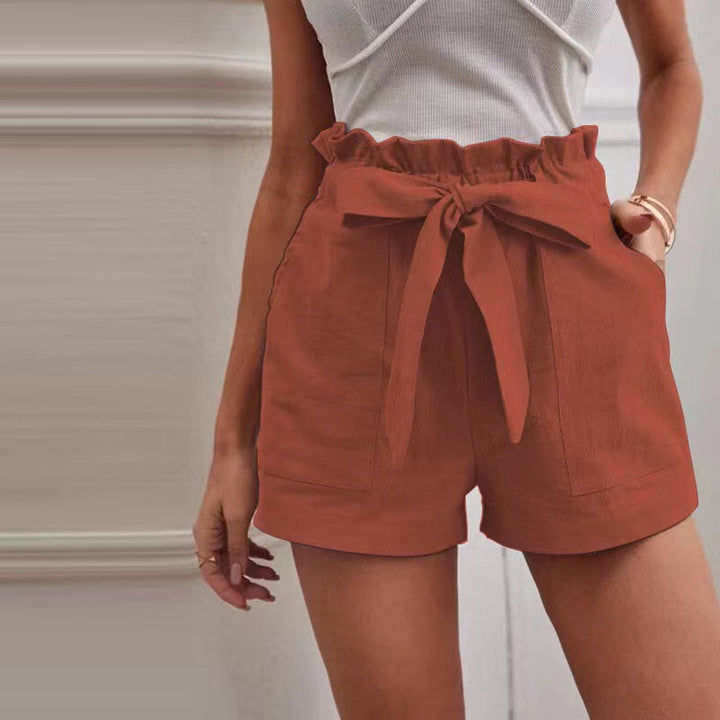 Ineke | Relaxte Dames Effen Kleur Korte Broek