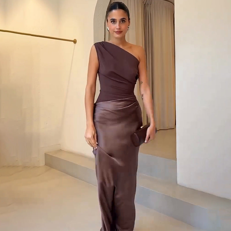 Isabel | Elegante Dames Maxi Jurk Vloeiend Zomer