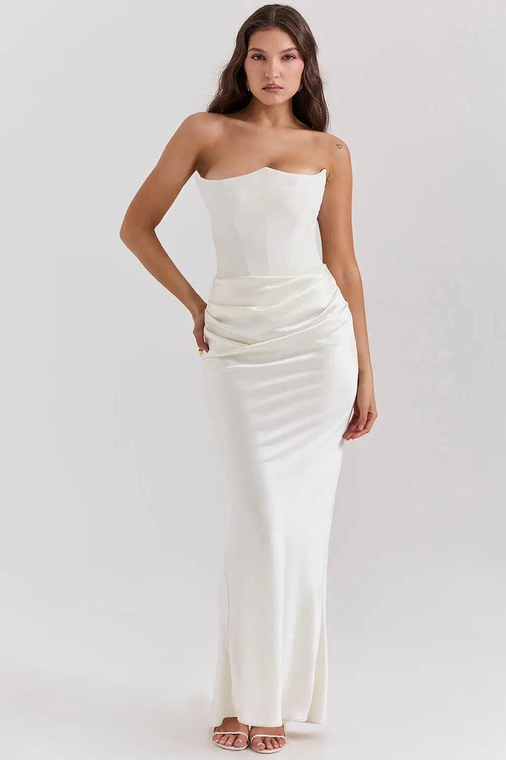 Isadora | Elegante Dames Maxi Korsetjurk