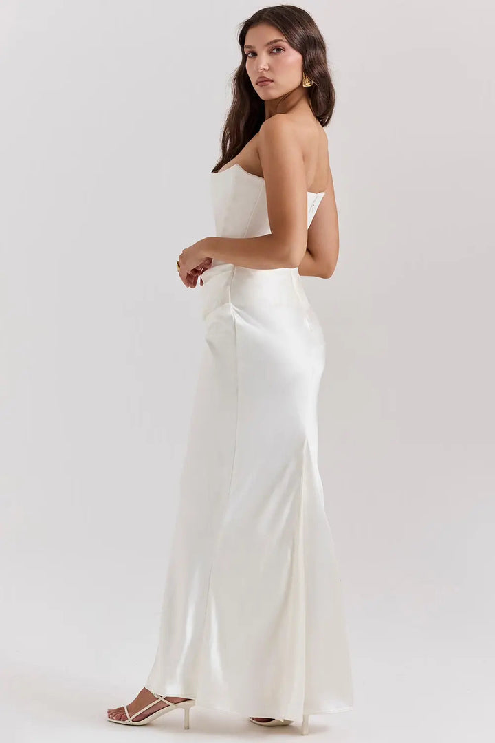 Isadora | Elegante Dames Maxi Korsetjurk