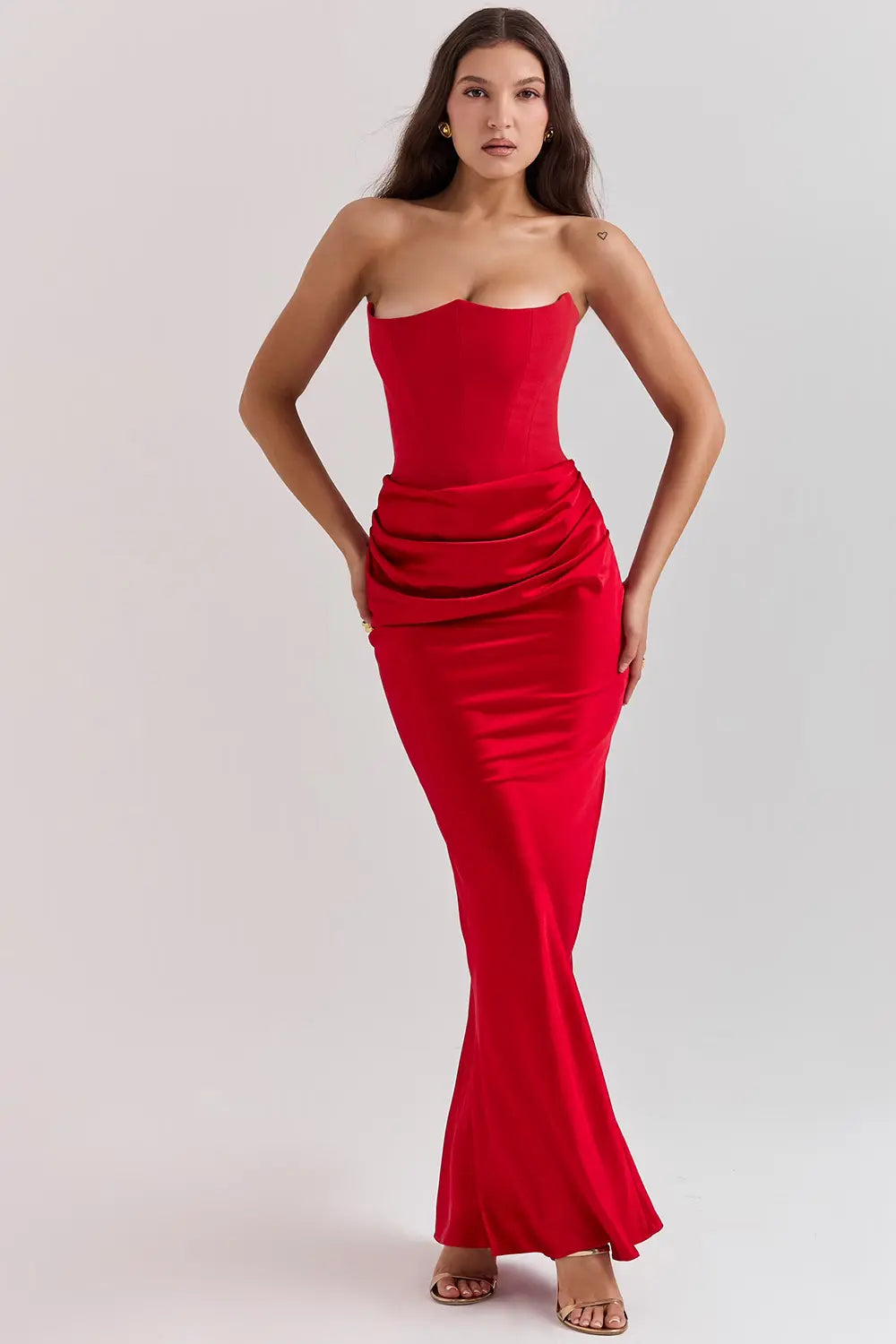 Isadora | Elegante Dames Maxi Korsetjurk