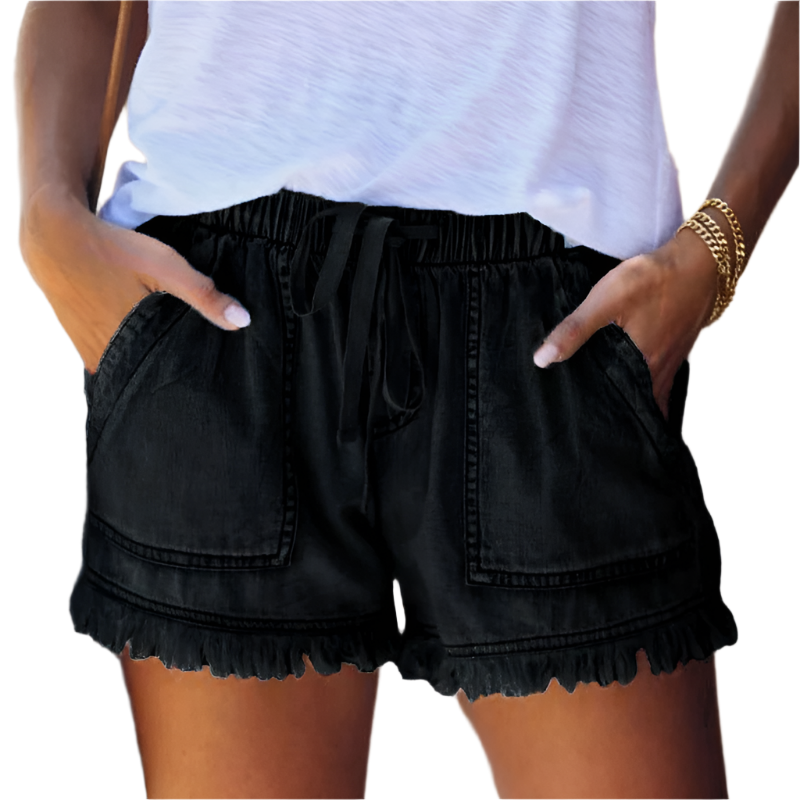 Jorien | Stijlvolle Dames Korte Broek Met Hoge Taille