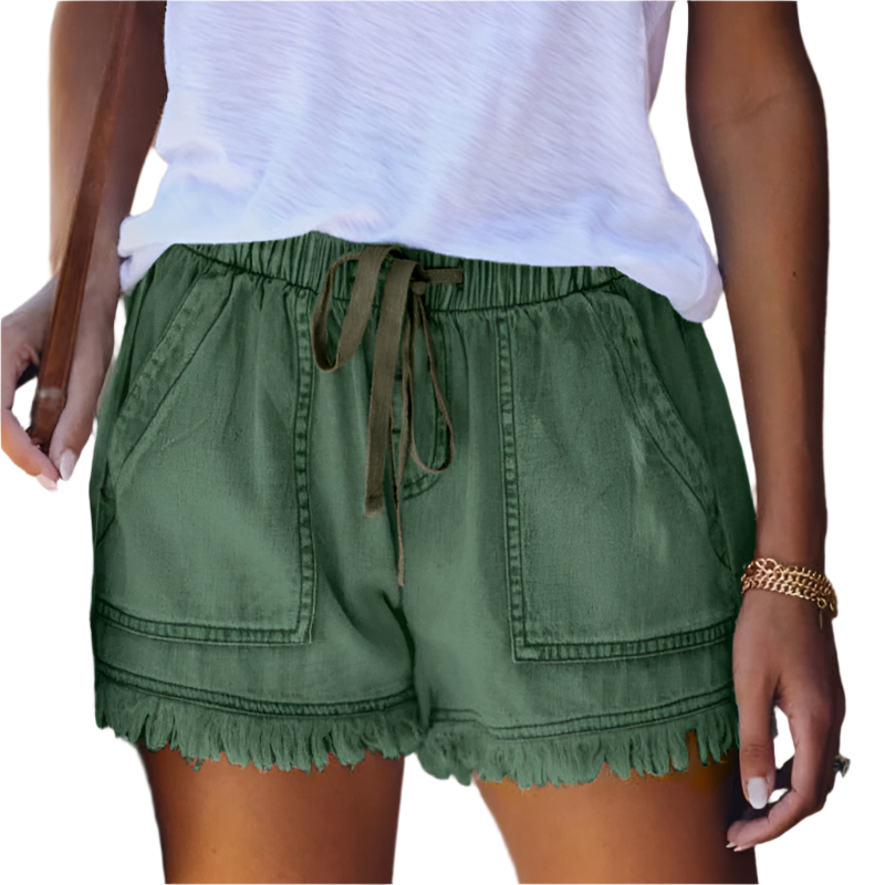 Jorien | Stijlvolle Dames Korte Broek Met Hoge Taille