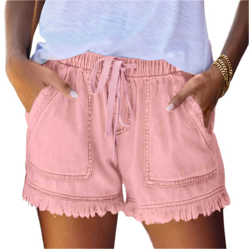 Jorien | Stijlvolle Dames Korte Broek Met Hoge Taille