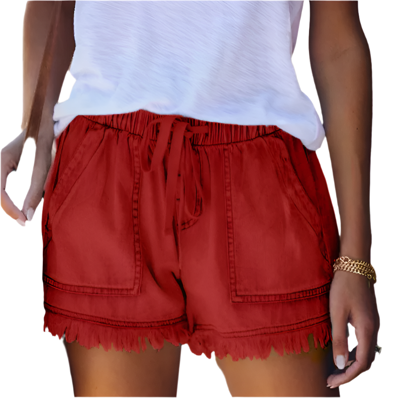 Jorien | Stijlvolle Dames Korte Broek Met Hoge Taille