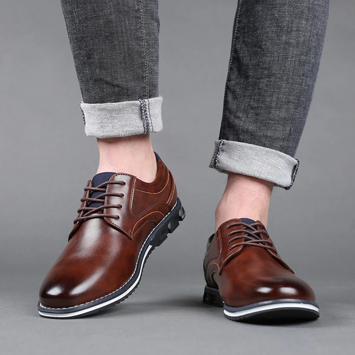 Lars | Heren Nette Oxford Schoenen Formeel Klassiek Smart-Casual