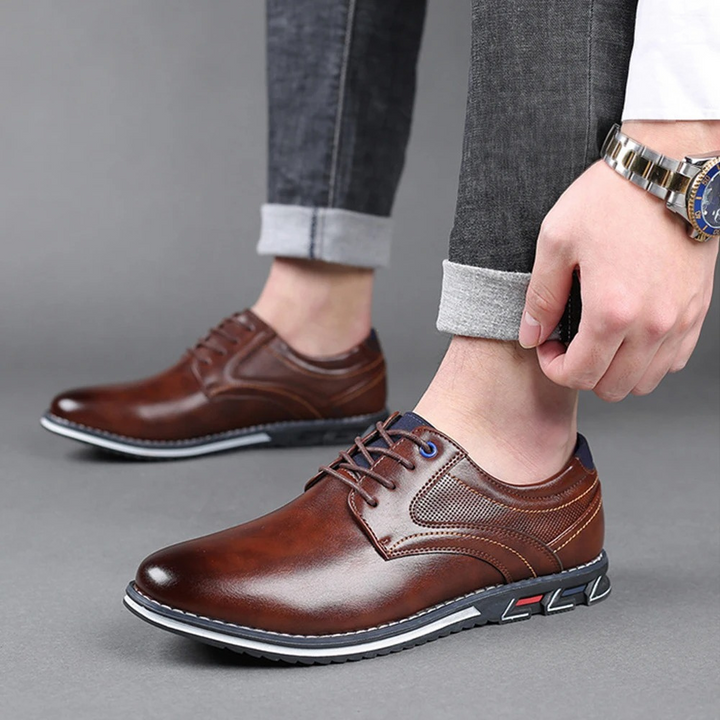 Lars | Heren Nette Oxford Schoenen Formeel Klassiek Smart-Casual