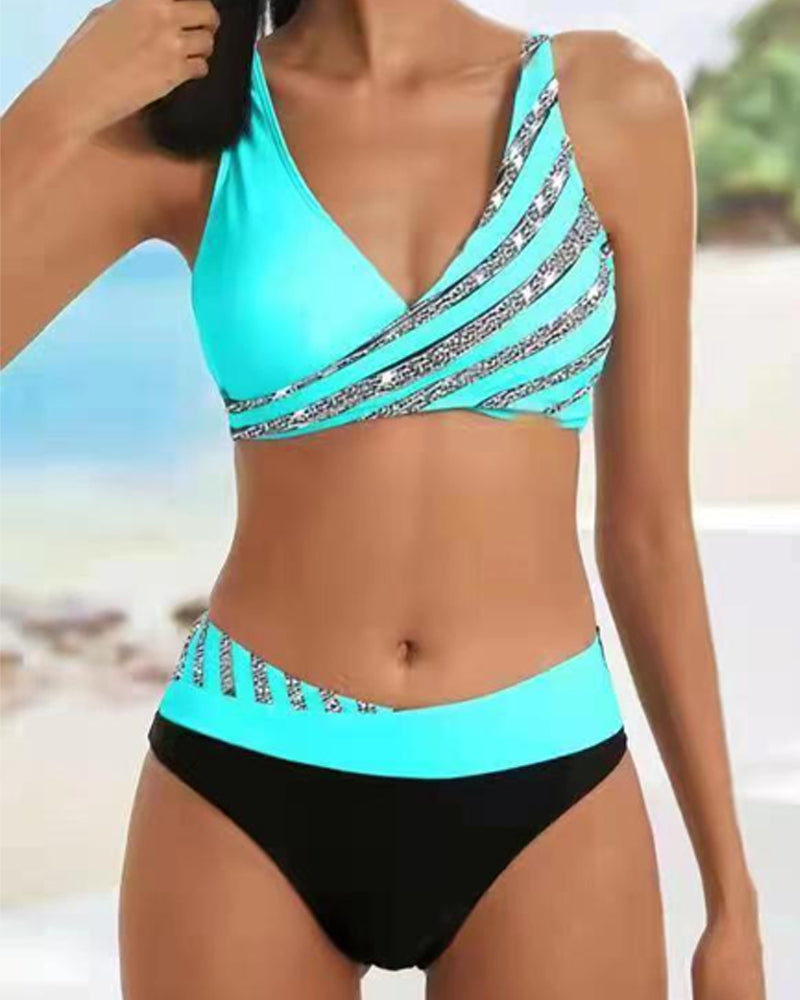 Lotte | Dames Tweedelige Bikiniset met Print Zomer