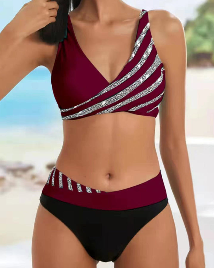 Lotte | Dames Tweedelige Bikiniset met Print Zomer