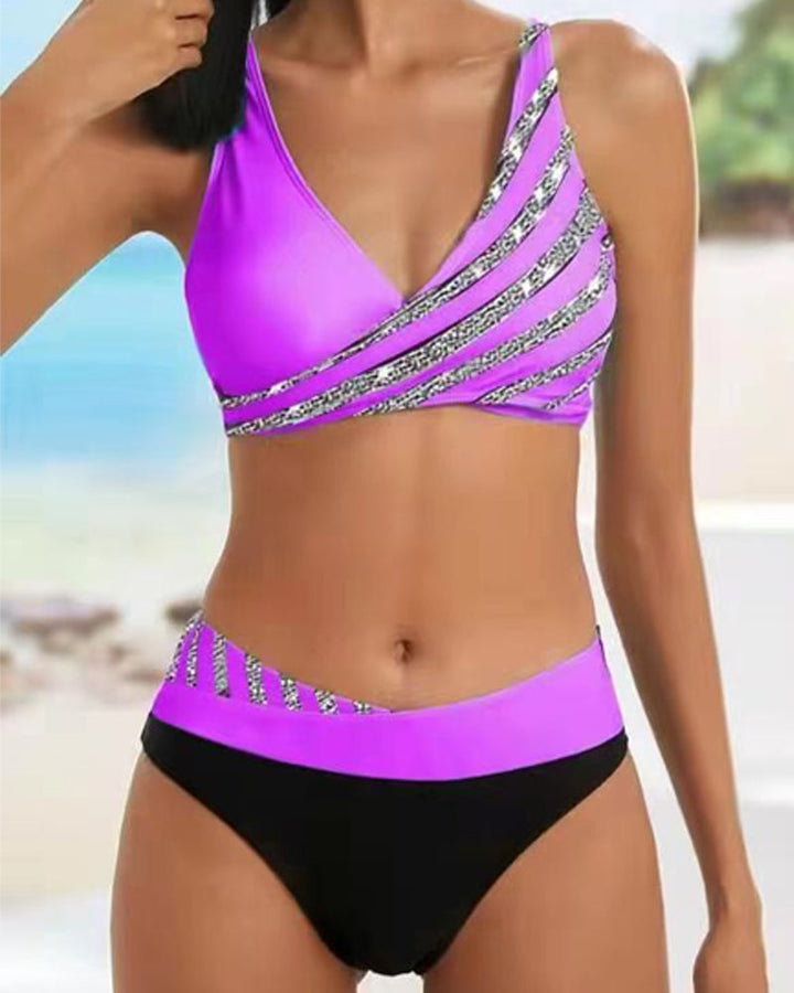Lotte | Dames Tweedelige Bikiniset met Print Zomer