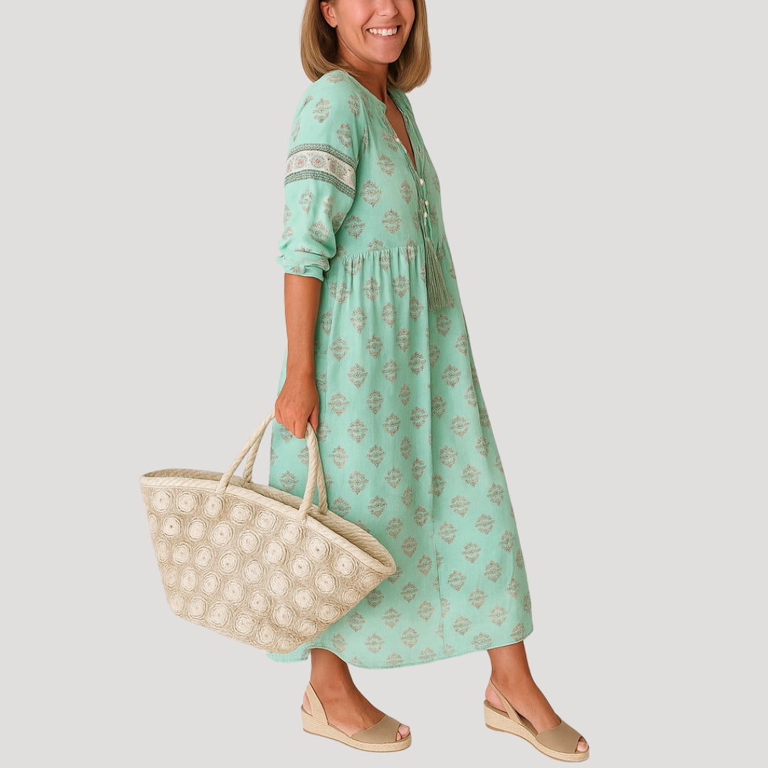Luna | Ontspannen Dames Maxi Jurk Boho Comfortabel