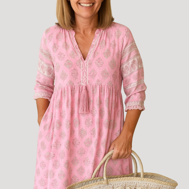 Luna | Ontspannen Dames Maxi Jurk Boho Comfortabel