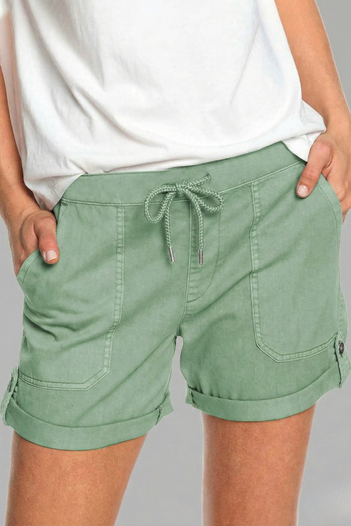 Madelief | Dames Trekkoord Korte Zomer Broek