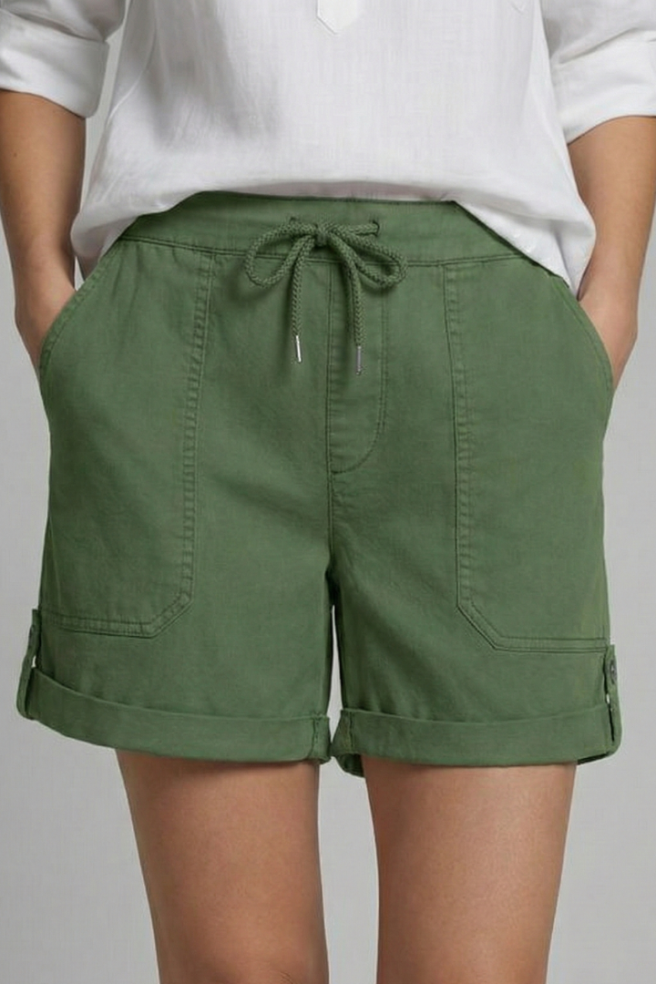 Madelief | Dames Trekkoord Korte Zomer Broek
