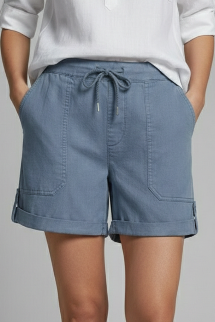 Madelief | Dames Trekkoord Korte Zomer Broek