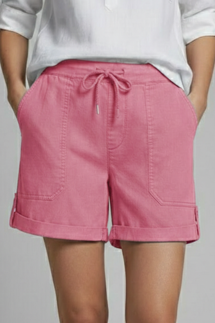 Madelief | Dames Trekkoord Korte Zomer Broek