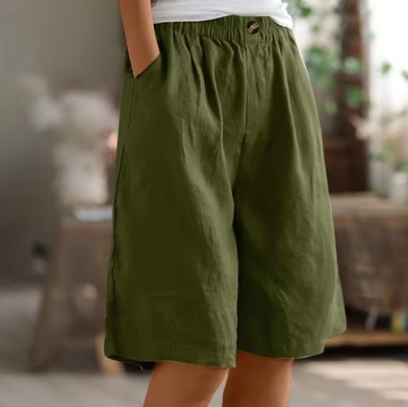 Madelon | Dames Korte Broek Elastische Tailleband
