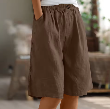 Madelon | Dames Korte Broek Elastische Tailleband