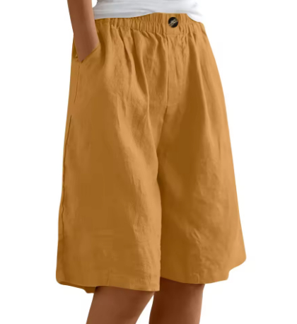 Madelon | Dames Korte Broek Elastische Tailleband