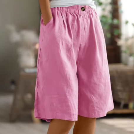 Madelon | Dames Korte Broek Elastische Tailleband