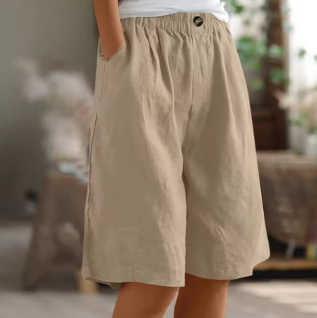 Madelon | Dames Korte Broek Elastische Tailleband