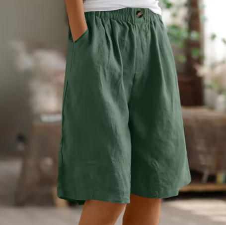 Madelon | Dames Korte Broek Elastische Tailleband