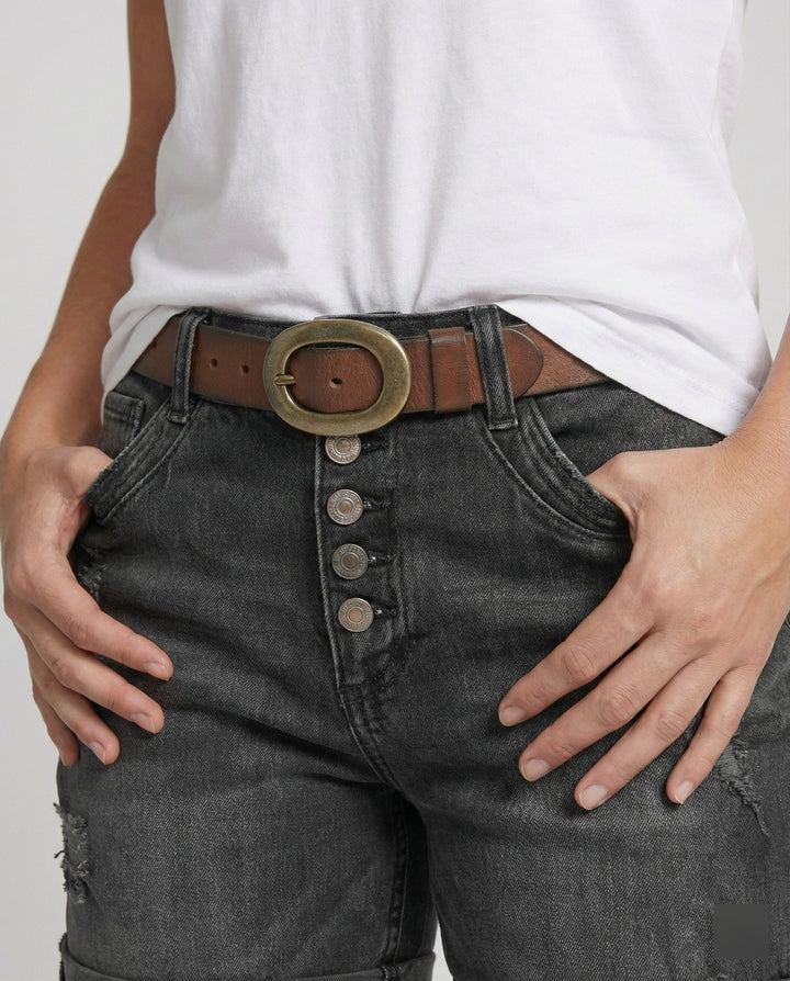 Marlies | Dames Korte Broek Gescheurde Denim